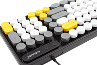 2025 baru K2 Keyboard berkabel USB Harga Murah 98-kunci Mouse Keyboard kantor PC mesin tik komputer Logo kustom