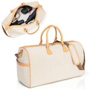 Borsone da Viaggio Grande Capacità 21.4" con Finiture in PU, Borsa Impermeabile 900D con Manica per Trolley per Sport e Palestra - Product Image 4