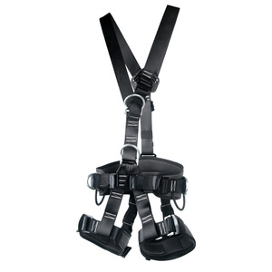 Zhongyu Full Body Safety <b>Harness</b> 80-120Cm Waist Polyester Webbing 4.5Cm For Mountaineering Rock Climbing Rescue - Product Image 4