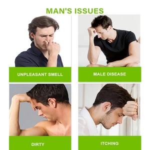 Nettoyant intime pour hommes Parfum Lucky Nights Soins génitaux rafraîchissants Contrôle des odeurs Nettoyant pour hommes Longue fraîcheur Hygiène masculine - Product Image 5