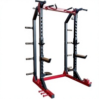 Rack à haltères en acier pour salle de sport commerciale, cage de musculation, équipement de fitness