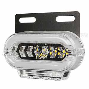 Luz de Señalización Lateral Intermitente de 24V con 29 LED (4/6/10x) para Camión/Remolque, Roja/Blanca/Ámbar/Verde/Azul - Product Image 4