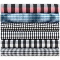 Tissu Doux en Polyester Cationique Jacquard Dobby pour Doublure ou Tissu de Vêtement, Motif Personnalisé Disponible pour Robes et Décoration Intérieure
