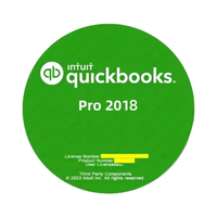 QuickBooks Pro 2018 Versión de Escritorio para EE. UU. para Windows, Descarga Oficial, Software de Contabilidad Financiera de por Vida, Entrega por Correo Electrónico