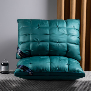 Almohadas de Cama para Hotel, Personalizadas, Suaves y Esponjosas, con Patrón Sólido, Antiestáticas, Cuadradas, 100% <span class=keywords><strong>Fibra</strong></span> de Poliéster - Product Image 5