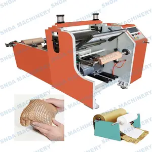 Honeycomb kraft packing paper cushion forming machine for the Geami WrapPak