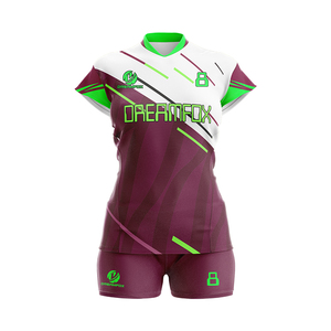 升华印花标志排球运动衫男女通用团队运动排球制服 - Product Image 6