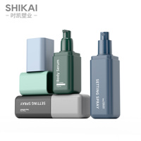 Flacon pulvérisateur de parfum en promotion, 80, 100, 120 ml, vide, en plastique PET transparent avec vaporisateur pour tonique corporel et brume hydratante pour le visage