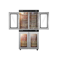 Déshydrateur alimentaire commercial à 80 plateaux rotatifs pour fruits et légumes, déshydrateur alimentaire commercial en acier inoxydable