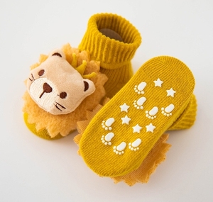 Calcetines de Algodón para Bebés, Antideslizantes, de Alta Calidad, Unisex, al por Mayor, con Dibujos Animados en 3D - Product Image 4