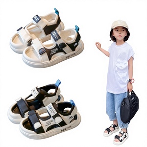 Chaussures de plage fermées à bout souple pour garçons, nouvelle collection été 2025, avec fermeture auto-agrippante et tige synthétique, pour enfants plus âgés - Product Image 1