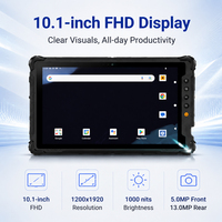 Tablet Industrial Resistente de 10 Pulgadas, Android 14, IP65 Impermeable, 10000mAh, 8GB, 128GB, 5G, WiFi, NFC, Escáner de Código de Barras, OEM Personalizado