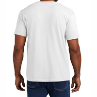 Camisetas Formales para Hombre al por Mayor, 100% Algodón Orgánico, Cuello Redondo, Secado Rápido, Corte Regular, Color Sólido, 220g, Buena Calidad, Precio Bajo