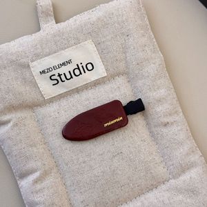 Genya Custom LOGO PU Leather No Bend <strong>Hair</strong> Clips Creaseless <strong>Hair</strong> Clip No Crease Duckbill Clip <strong>Hair</strong> <strong>Accessories</strong> for Women - Product Image 5