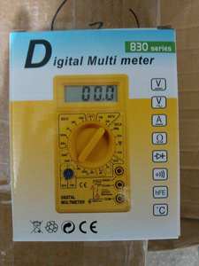 DT838 デジタルマルチメーター ストレージプロフェッショナルメーター 自動電圧計 AC DC 抵抗 ハンドヘルドテスター - Product Image 4