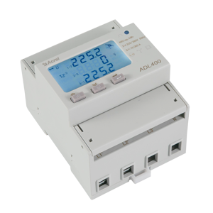 Compteur d'électricité triphasé Acrel avec RS485 Modbus-RTU ADL400 Affichage LCD sur rail Din 4 tarifs pour l'analyse énergétique des bâtiments - Product Image 3