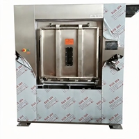 Laveuse-essoreuse industrielle à cycle continu de 50 kg avec barrière sanitaire pour les établissements de santé
