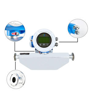 Aanpasbare Roestvrijstalen U-Buis Coriolis <span class=keywords><strong>Meter</strong></span> Industriële Digitale Trillingsbestendige Stroommeter Voor Vloeibaar Gas Luchtwaterolie - Product Image 2