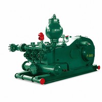 Pompa Lumpur Triplex F-500 API 7K Pompa Lumpur Pengeboran Tekanan Tinggi untuk Rig Pengeboran Sumur Air dan Minyak OEM Grosir