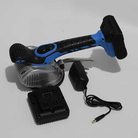 Vibrateur de carrelage multifonctionnel de qualité industrielle, alimenté par batterie, ventouse pour la pose de plâtre et le nivellement des pavés