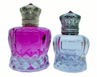 Bouteille de Parfum en Verre Vide Personnalisée de Luxe à Marque Privée avec Boîte, 30ml 50ml 100ml, pour Emballage Vaporisateur, MOQ 1000 Pièces