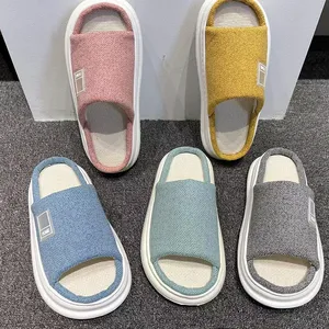2020 New Style Ladies Slippers Leisure Shoes Ladies Spring Stretch Mules Sponge Summer Outdoor