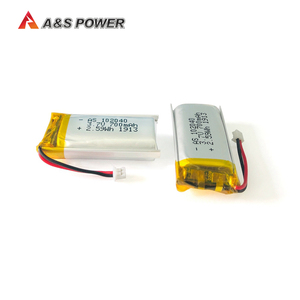 UL1642 Battery Li-Ion Polymer battery <span class=keywords><strong>3</strong></span>,7 v 700mah lipo battery 102040 for desk/table wall Clocks - Product Image 5