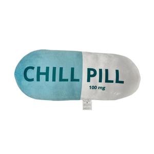 Vendita calda 100mg pillola fredda a forma di pillola cuscino Super morbido imbottito bambola decorazione per la casa cuscino freddo peluche - Product Image 4