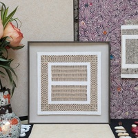 Boîte d'ombre carrée personnalisée faite à la main décoration murale profonde avec porte en verre étanche vitrine pour mariage maison bricolage caractéristique