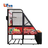 Vente en gros usine économique : Machine de jeu d'arcade d'intérieur à monnayeur pour tir au basket, Paniers de basket de rue électriques, Boxe