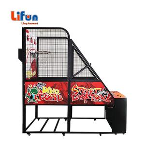 Máquina de juego de baloncesto arcade operada con monedas para interiores, venta al por mayor de fábrica, asequible, con aros de baloncesto eléctricos <span class=keywords><strong>y</strong></span> boxeo. - Product Image 2