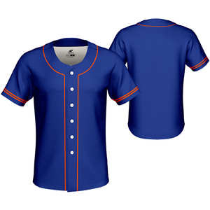 ベスボールユニフォーム sweat-absorbent quick-drying excellent sublimation print male sportswear design 2020 customize - Product Image 1