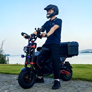 Scooter Eléctrico FLJ F14 72V con Neumáticos Todoterreno Grandes de 14 Pulgadas, Scooter Eléctrico para Adultos con Batería Extraíble - Product Image 1