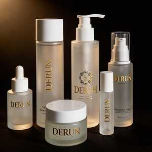 Envase <span class=keywords><strong>de</strong></span> Vidrio con Tapa <span class=keywords><strong>de</strong></span> Madera para Cosméticos al por Mayor: Emulsión Acuosa, Esencia, Crema Facial, Spray Limpiador Facial y Protector Solar - Product Image 5