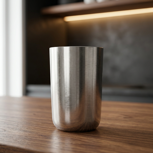 Verre à double paroi en acier inoxydable, design minimaliste, couleur unie, cadeau unisexe pour boissons chaudes - Product Image 6