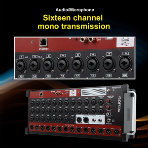 AFS32 Mezclador digital Mezclador de <span class=keywords><strong>audio</strong></span> digital inalámbrico-Tableta, computadora, teléfono inteligente - Product Image 5
