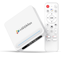 Boîtier TV Android 14 H96 MAX H618 Plus d'usine d'origine, 4 Go de RAM, 32 Go de ROM, IP TV, Smart TV Box, WIFI, 4K, décodeur, télécommande vocale