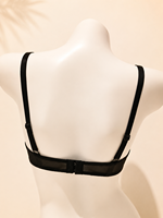 Sujetador Push-Up de Encaje para Mujer con Detalles de Pedrería, Lencería con Aros, Sujetador de Malla Sexy, OEM, Personalizado, Venta al Por Mayor