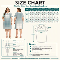 Robe d'été pour femme en coton et lin imprimé, coupe droite, manches courtes, col Peter Pan, longueur genou, motif à carreaux, 240 GSM, opaque, grande taille, personnalisable avec logo OEM