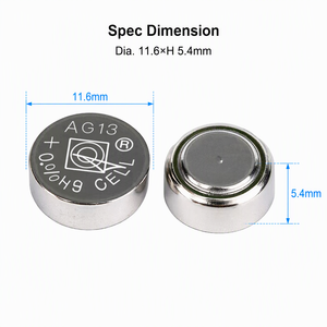 1.5V Alkaline Button Cell <strong>Battery</strong> LR44/AG13 LR621 LR1130 LR41 Factory Direct <strong>for</strong> <strong>Watch</strong> Calculator - Product Image 2