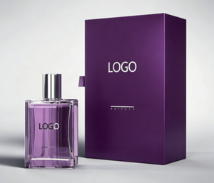 Caja de regalo de perfume deslizante de cartón de lujo con logotipo personalizado de fábrica, para botellas de vidrio de 10 ml y 50 ml, con papel de regalo. - Product Image 2