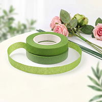 Cinta Floral Verde de PE para Flores, Regalos, Compras y Dulces - Cinta para Envolver Ramos de Flores y Manualidades para el Hogar