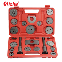 Étrier de frein à disque pour voiture, Kit d'outils arrière de étrier de frein à disque pour véhicule, avec étui de rangement, 21 pièces
