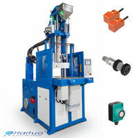 Machine de moulage par injection verticale hydraulique pour composants de capteurs en ABS et PET, fourniture d'usine
