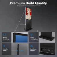 Vente en gros - Écran tactile vertical LCD - Support d'affichage publicitaire LED - Affichage publicitaire Full HD de grande taille pour l'intérieur