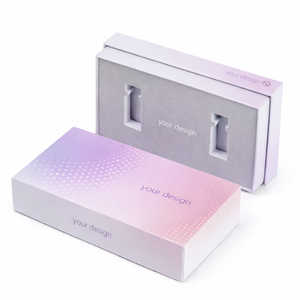 Custom Logo <b>Foldable</b> Magnetic Skincare <b>Box</b> Rigid Paper Packaging for Cream Serum Essence and Personal Care Products - Product Image 1