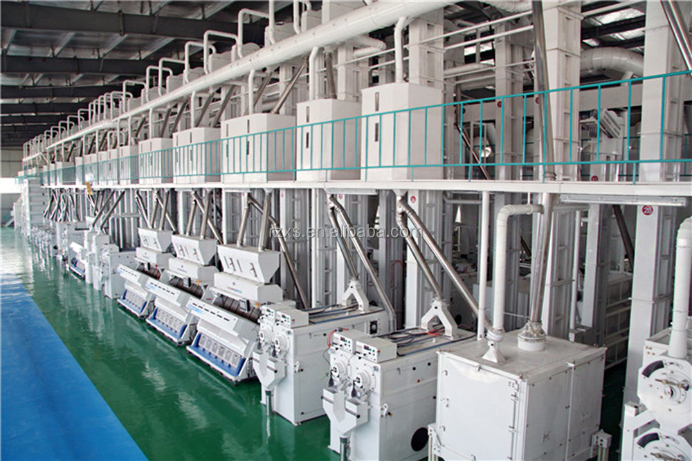 Advance design 300t/d modern combined rice husk milling processing machine line machinery rice mill plant