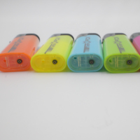 Briquet électronique moderne personnalisable, design coupe-vent avec logo laser pour cigares et cigarettes
