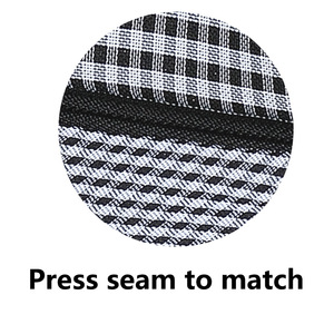 Màu đen và trắng kiểm tra Jacquard lưới ghế Bìa trùm đầu một mảnh phía trước chỗ ngồi Bìa xe đệm bốn mùa phổ ghế Bìa - Product Image 5