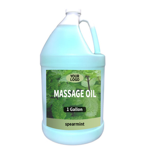 Aceite de masaje corporal de etiqueta privada, aceite de masaje de galón relajante hidratante orgánico profesional para salón para Spa - Product Image 4